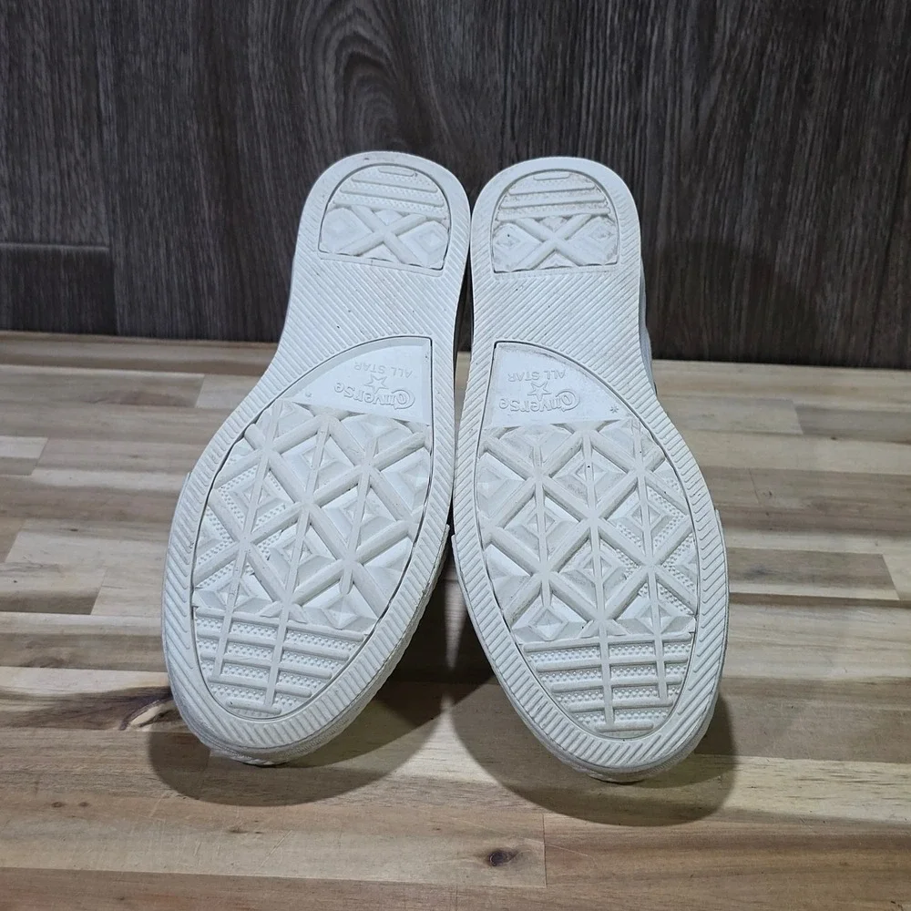 Converse Chuck Taylor All Star Lift Platform Crochet Kids 4.5 White A06084C‎